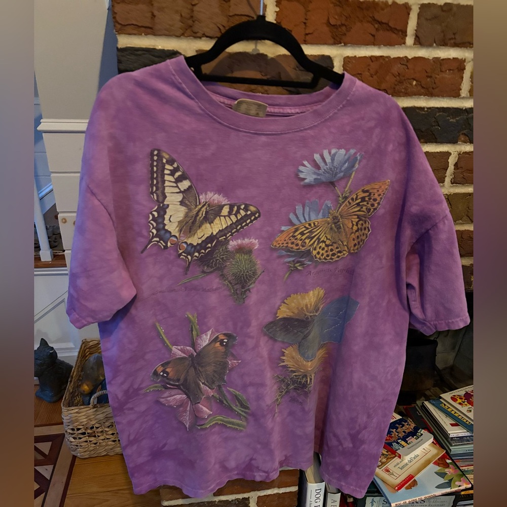 The Mountain butterfly shirt